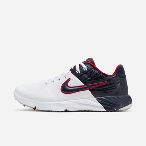 Chaussure De Handball Nike Alpha Huarache Elite 2 Turf Blanche 7610-289 White/Gym Red/Dark Obsidian/Obsidian Femme | LVH-90903234